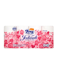 Foxy Jedwab Papier toaletowy 3-warstwowy - 8 szt