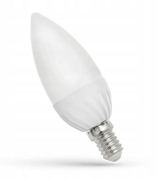 Żarówka LED E14 świecowa 4W 230V neutral NW Spectr zdjęcie 3