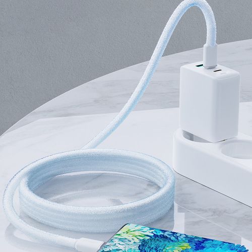 kabel przewód usb-c 60w 20v 3a 1.2m biały na Arena.pl