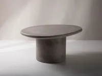 ŁAWA OWALNA 85/61/40 CM DARIA SZARY BETON MICADONI A