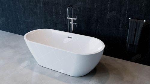 wanna wolnostojaca śniezno biała 1500x75klik klak na Arena.pl