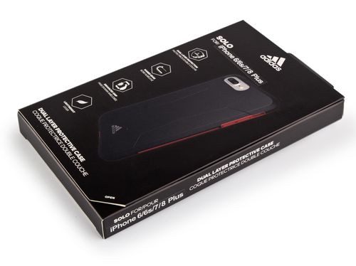 ADIDAS SP SOLO CASE Apple iPhone 7/8 Plus - BLACK RED na Arena.pl