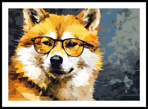 Plakat 66,5x46,5cm Intelektualny Psiak na Arena.pl