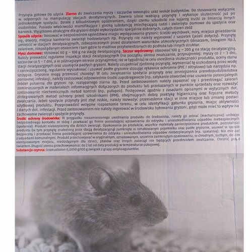Ziarno Na Myszy i Szczury Trutka Skuteczna Trucizna Na Gryzonie Bros 1 na Arena.pl