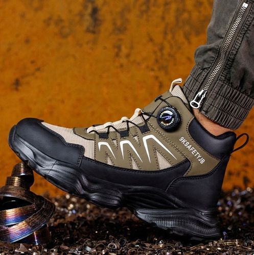 NOWY BUTY ROBOCZE MĘSKIE PÓŁBUTY ROBOCZE SPORTOWE ODDYCHAJĄCE Z NOSKIEM BHP na Arena.pl