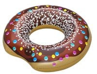Duże Kółko Do Pływania Dla Dzieci Donut Brązowy Bestway 107Cm Winyl