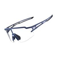 okulary rowerowe fotochromowe z filtrami uv 400 uva i uvb niebieskie