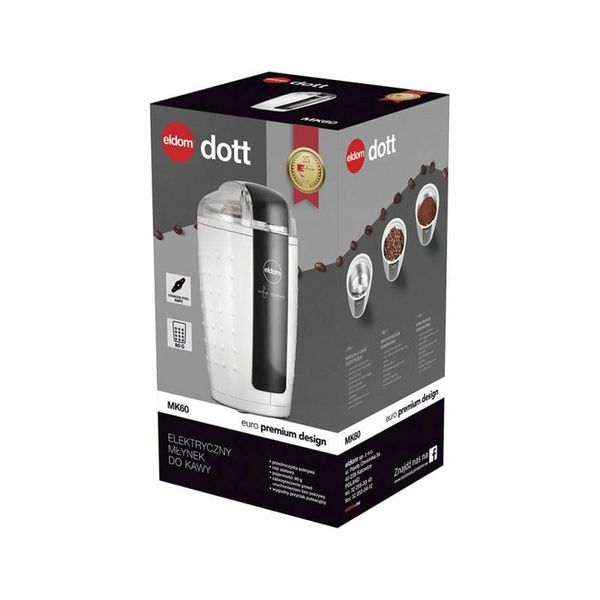 Elektryczny młynek do kawy Eldom MK60 dott zdjęcie 12