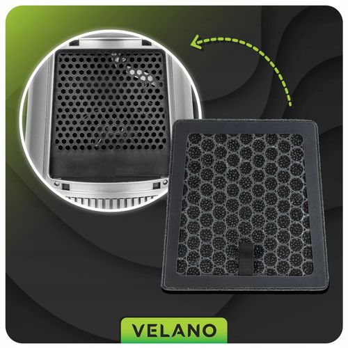 WENTYLATOR BEZŁOPATKOWY PODŁOGOWY OSCYLACJA TIMER WYŚWIETLACZ LCD PILOT na Arena.pl