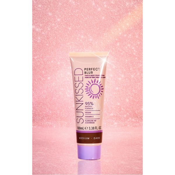 Sunkissed Perfect Blur Podkład Face & Body Medium Dark 100ml zdjęcie 3