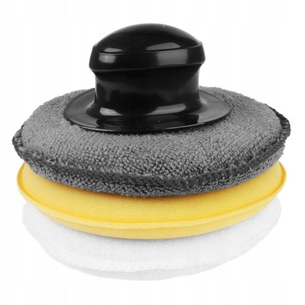 ZESTAW GĄBEK POLERSKICH PADÓW APLIKATORÓW DO RĘCZNEGO POLEROWANIA LAKIERU zdjęcie 1