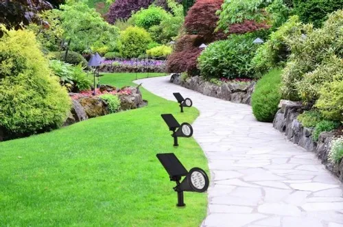 REFLEKTOR ogrodowy WBIJANY szpikulec LED SOLARNY na Arena.pl