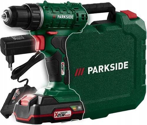 PARKSIDE Akumulatorowa Wiertarkowkrętarka PBSSA 20-Li A1, 20 V z AKU + na Arena.pl