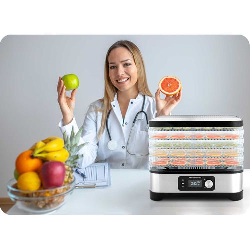 Suszarka do żywności Berdsen BD-690 srebrna na Arena.pl