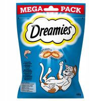 Dreamies Przysmaki dla kota z łososiem 180 g
