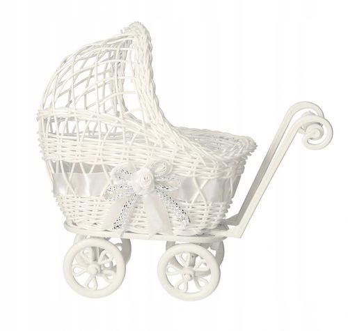DONICZKA OSŁONKA WÓZEK OZDOBA CHRZEST URODZINY na Arena.pl