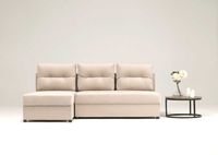 Mały narożnik rozkładany SKANDI w stylu skandynawskim