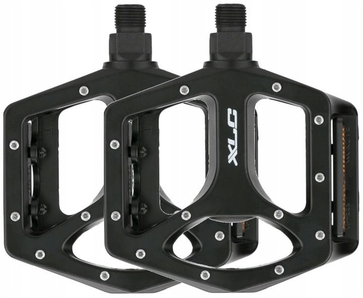 Pedały platformowe XLC PD-M10 czarne, piny wkręcane zdjęcie 3
