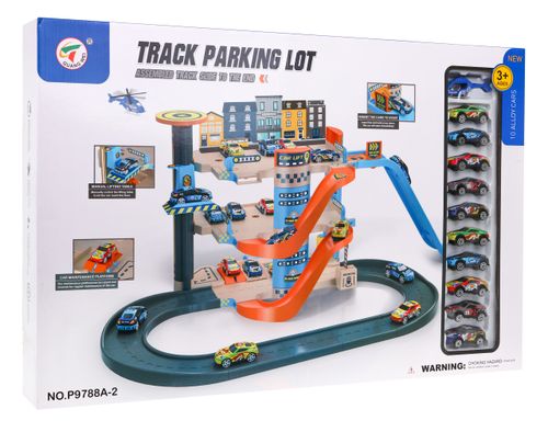 DLA DZIECI 4-PIĘTROWY PARKING Z WINDĄ AKCESORIA na Arena.pl