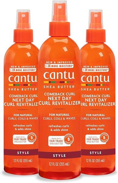 Cantu Natural Comeback Curl NextDay Curl Revitalizer - mgiiełka do zdjęcie 3