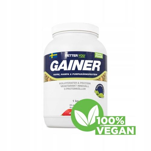 VEGAŃSKI GAINER BETTER YOU OWIES DYNIA KONOPIA na Arena.pl