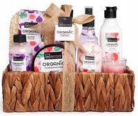 IDC KOSZ ŚWIĄTECZNY ŚWIĘTA ZESTAW PREZENTOWY KOSMETYKÓW DO CIAŁA I KĄPIELI