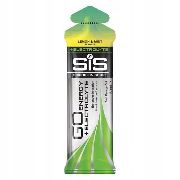 SIS ŻEL ENERGETYCZNY + ELECTROLYTE 10x60ml Cytryna zdjęcie 2