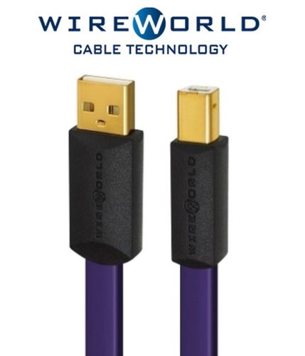 Kabel USB 2.0 A-B WireWorld Ultraviolet 2m Kolor - 2m na Arena.pl