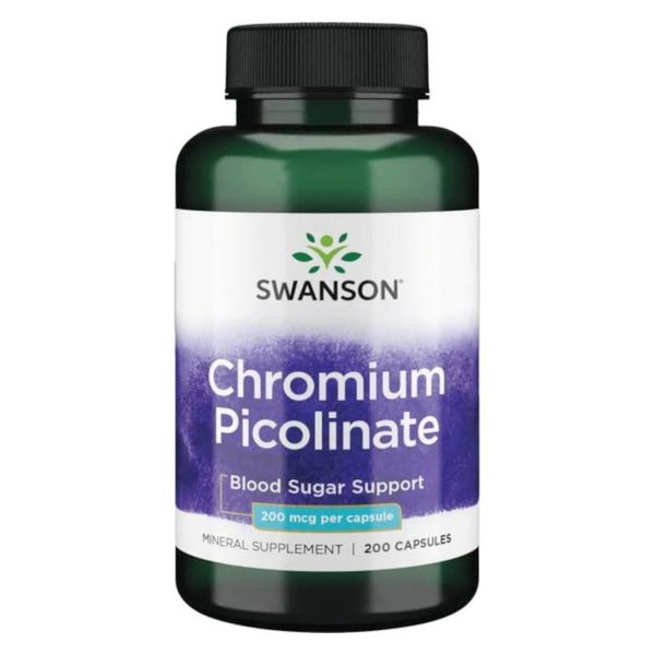 Chromium Pikolinian 200kap SWANSON zdjęcie 1