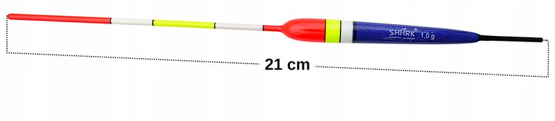 Spławik Przelotowy z BALSY SHARK Perfekt Hunter 1,0 g / 21 cm zdjęcie 2