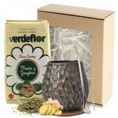Zestaw Yerba Mate na Prezent: Imbirowa Verdeflor i Matero Słomka
