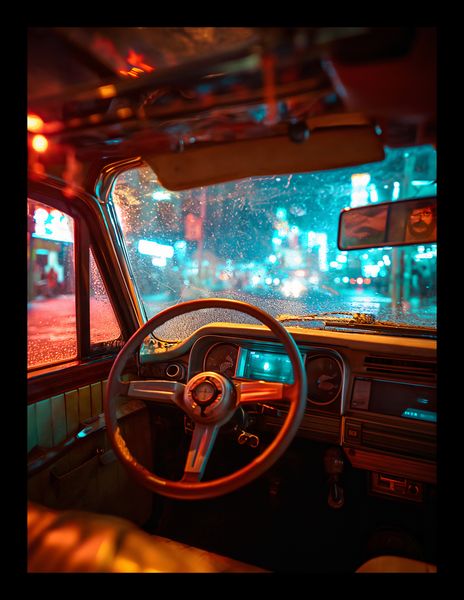 Plakat 15x20cm Nocny Kierowca zdjęcie 2