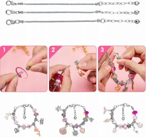 ZESTAW DO ROBIENIA BRANSOLETEK NASZYJNIKÓW PREZENT na Arena.pl