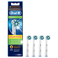 4x 100% ORYGINALNA KOŃCÓWKA ORAL-B CROSS ACTION DO SZCZOTECZKI ELEKTRYCZNEJ