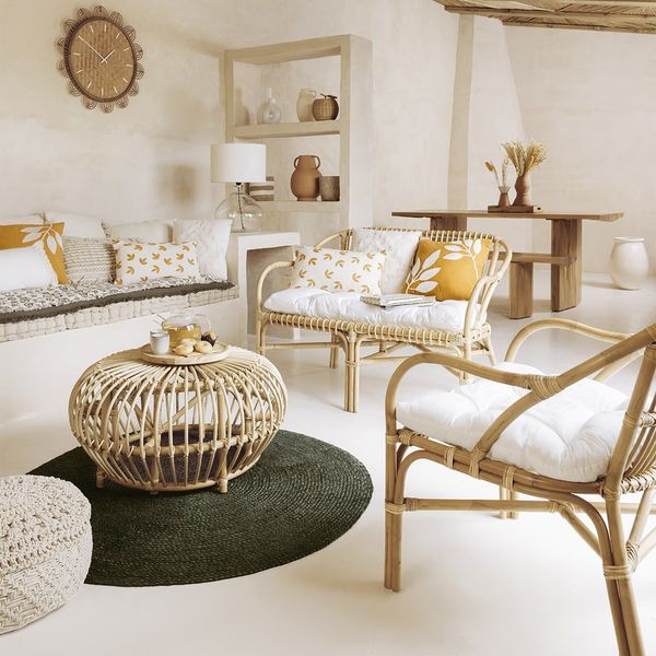 Fotel Neta rattan naturalny zdjęcie 4