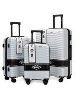 Zestaw 3 walizek KEMER RGL PC1 Biały