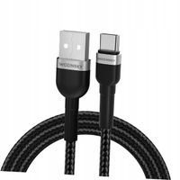 Kabel Wozinsky WNBAC2 USB-A / USB-C 2.4A 2 m - czarny