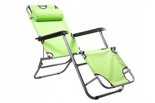 Leżak stal zielony Maxima na Arena.pl