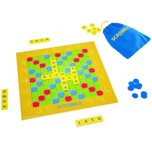 Gra Mattel Scrabble Junior Y9735 na Arena.pl