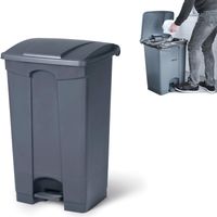 pojemnik kosz na śmieci odpady z pedałem 68l