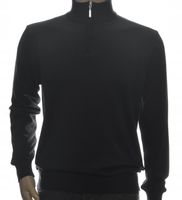 Sweter męski ze stójką z półgolfem półgolf rozpinany na zamek XXL 2XL