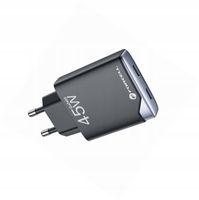 Szybka ładowarka GAN 45W 2 porty kostka do Samsung Galaxy A25 5G