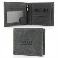 PORTFEL MĘSKI SKÓRZANY dzień chłopaka prezent dla chłopaka męża + GRAWER