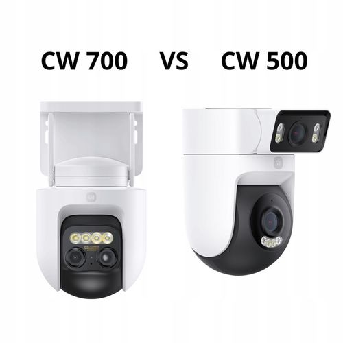 Zestaw 2x Kamera Zewnętrzna Xiaomi CW7000 2.5K 360 do Monitoring Domu Firmy na Arena.pl