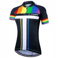 KOSZULKA ROWEROWA KOLARSKA DAMSKA TERMICZNA LGBT