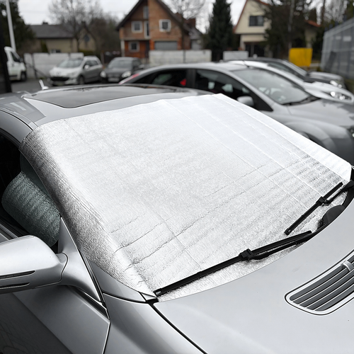OSŁONA MATA ANTYSZRONOWA 100x200 SKROBACZKA DO SZYB LODU ANTYPARA ODMRAŻACZ na Arena.pl