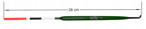 SPŁAWIK PRZELOTOWY boczny Z BALSY 4,0 g/ 26 cm SHARK na Arena.pl