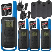 MOTOROLA T62 KRÓTKOFALÓWKI 4szt 8km WALKIE TALKIE