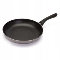DUŻA PATELNIA NIEPRZYWIERAJĄCA ALUMINIOWA INDUKCJA GAZ 28cm MNIEJ TŁUSZCZU