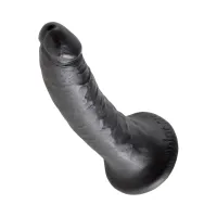 king cock model 17,8 cm - anatomiczny kształt z mocną przyssawką